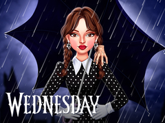 Mäng Celebrity Wednesday Addams Style