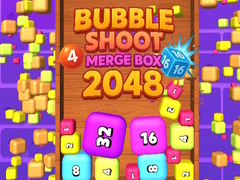 Mäng Bubble Shoot Merge Box 2048