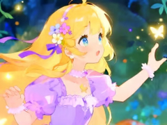 Mäng Jigsaw Puzzle: Firefly Princess
