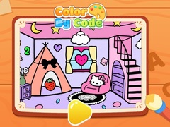 Mäng Color By Code: Hello Kitty Room Decor