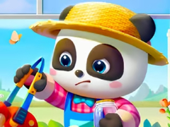 Mäng Jigsaw Puzzle: Baby Panda Little Farmer