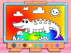 Mäng Coloring Book: Crocodile