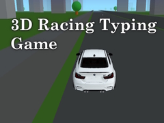 Mäng 3D Racing Typing Game