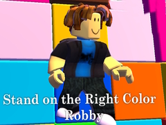Mäng Stand on the Right Color Robby