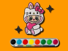Mäng Labubu Coloring Adventure