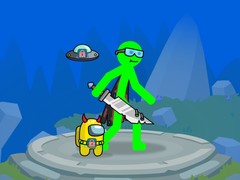 Mäng Stickman Mega Boss Battles!