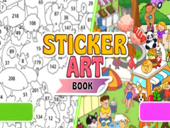 Mäng Sticker Art Book 