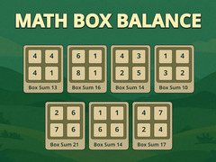 Mäng Math Box Balance