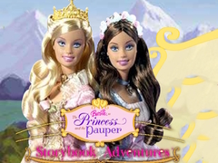 Mäng Barbie as the Princess and the Pauper Storybook Adventures