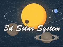 Mäng 3d Solar System