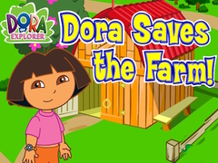Mäng Dora The explorer Saves the Farm