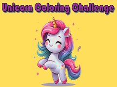 Mäng Unicorn Coloring Challenge