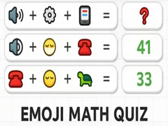 Mäng Emoji Math Quiz