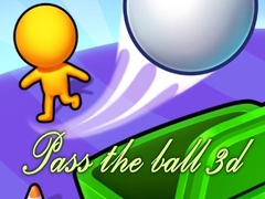 Mäng Pass the ball 3d