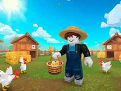 Mäng Obby: Escape from the Chicken Coop