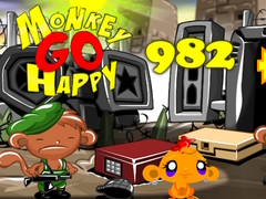 Mäng Monkey Go Happy Stage 982