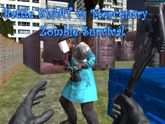 Mäng Battle SWAT vs Mercenary Zombie Survival