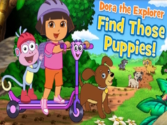 Mäng Dora the Explorer Find Those Puppies