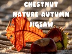 Mäng Chestnut Nature Autumn Jigsaw