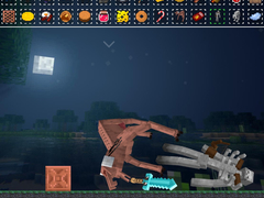 Mäng Feed all the Monsters in the Mineblock