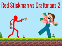 Mäng Red Stickman Vs Craftmans 2