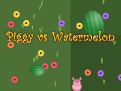 Mäng Piggy vs Watermelon