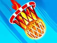 Mäng On Fire Basketball Shots