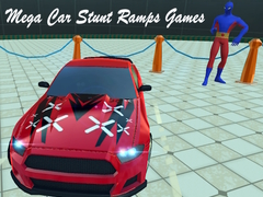 Mäng Mega Car Stunt Ramps Games