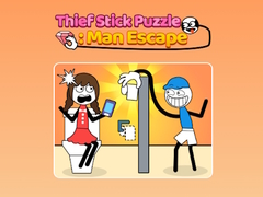 Mäng Thief Stick Puzzle: Man Escape