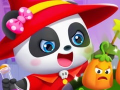 Mäng Jigsaw Puzzle: Baby Panda Pumpkin Pot