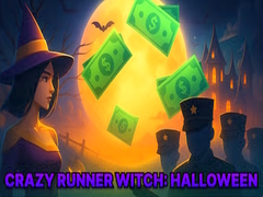 Mäng Crazy Runner Witch Halloween