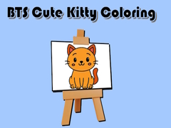 Mäng BTS Cute Kitty Coloring
