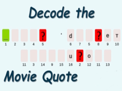 Mäng Decode the Movie Quote