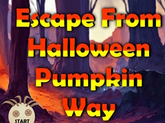 Mäng Escape From Halloween Pumpkin Way