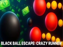Mäng Black Ball Escape: Crazy Runner