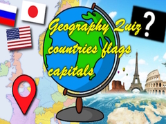 Mäng Geography Quiz countries flags capitals