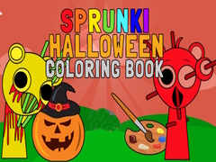 Mäng Sprunki Halloween Coloring Book