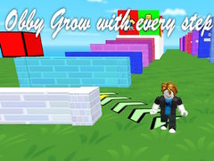 Mäng Obby Grow with every step