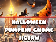 Mäng Halloween Pumpkin Gnome Jigsaw