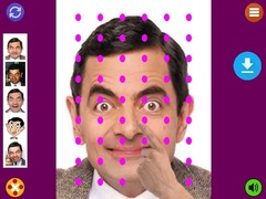 Mäng Mr Bean Funny Face LOL
