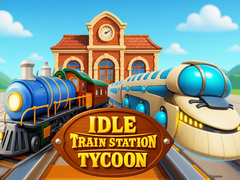 Mäng Idle Train Station Tycoon