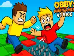 Mäng Obby: Mini-Games VS 1000