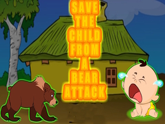 Mäng Save the Child from a Bear Attack