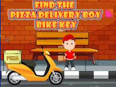 Mäng Find the Pizza Delivery Boy Bike Key
