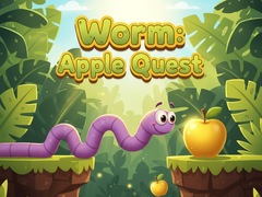 Mäng Worm:  Apple Quest