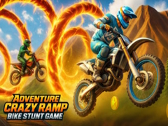 Mäng Adventure Crazy Ramp Bike Stunt Game