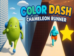 Mäng Color Dash Chameleon Runner