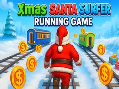 Mäng Xmas Santa Surfer Running Game