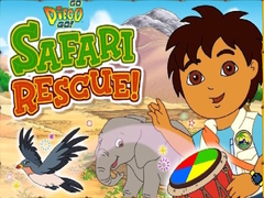 Mäng Go Diego Go! Diego's Safari Rescue