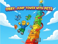 Mäng Obby: Jump Tower with Pets